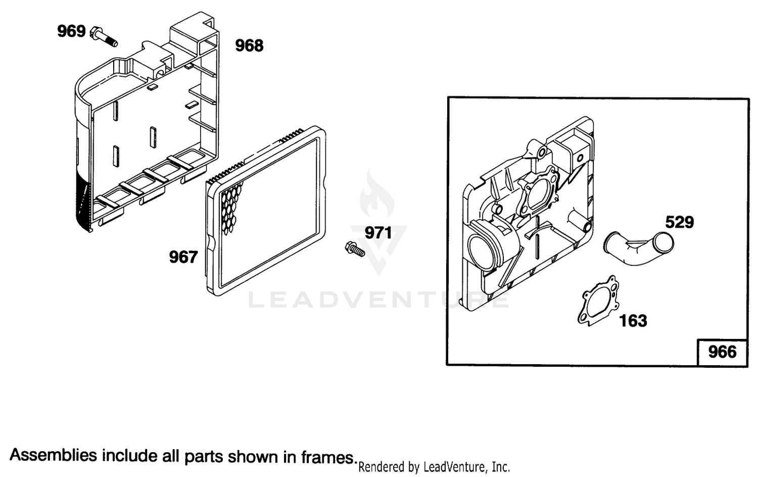 Engine Briggs  Stratton Model 127702-0115-01 5