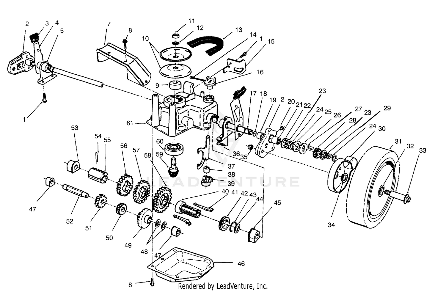 Gear Case Assembly