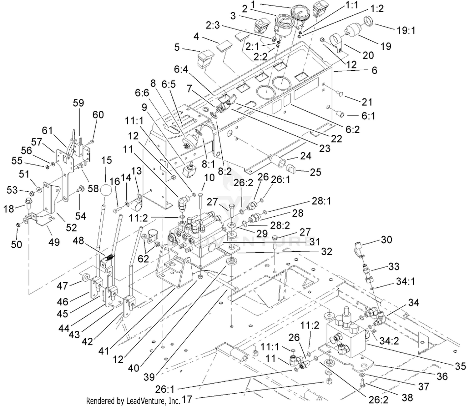 Control Console Assembly