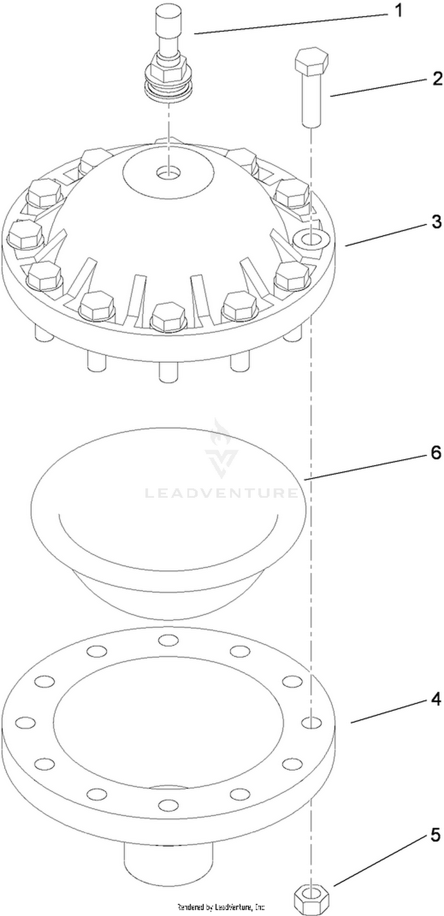 Pressure Damper Assembly No. 100-6662