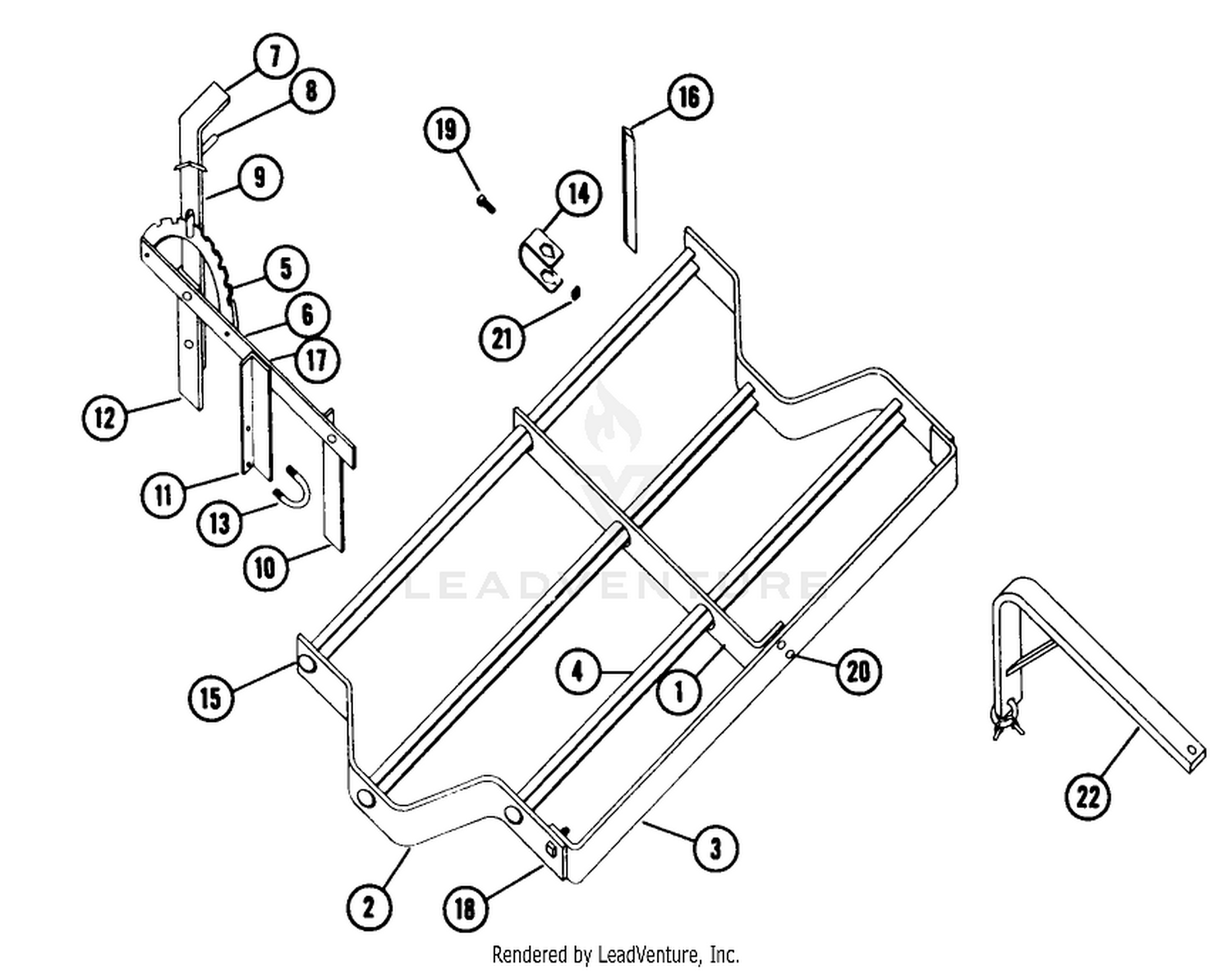 Ph-18 Harrow Parts List
