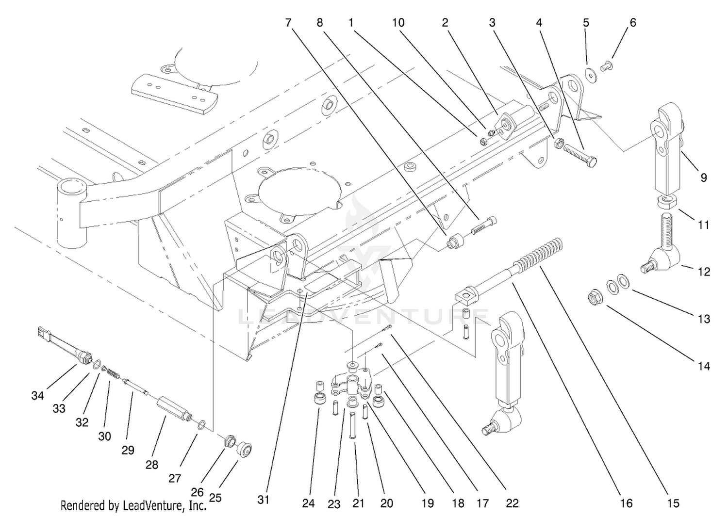 Deck Breakaway Assembly