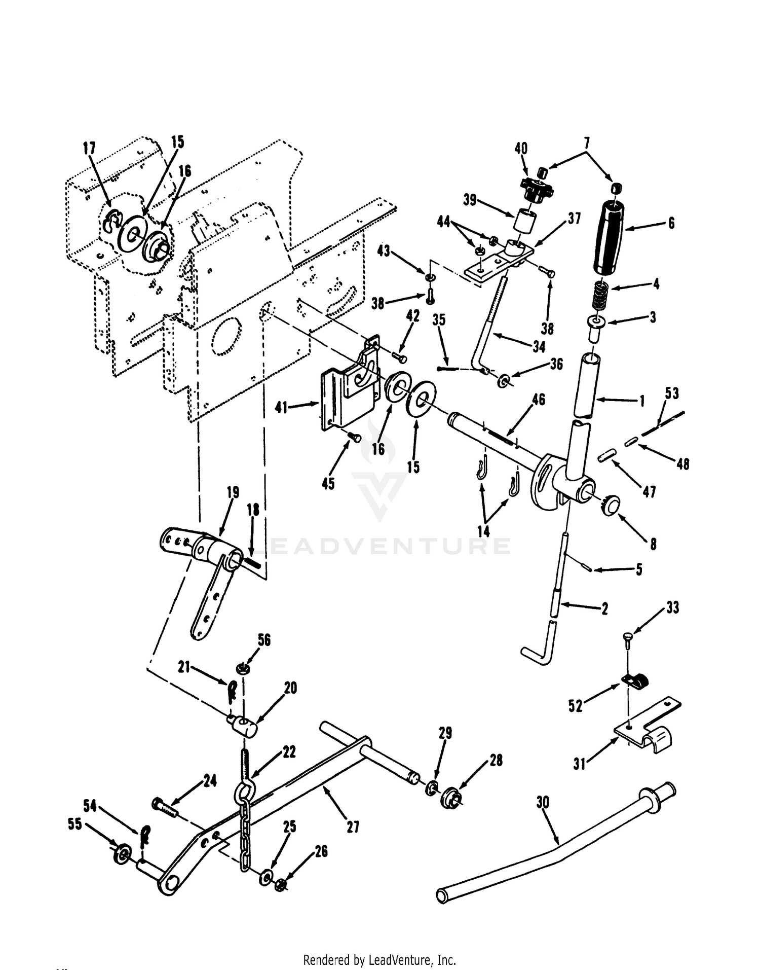 Manual Lift Linkage