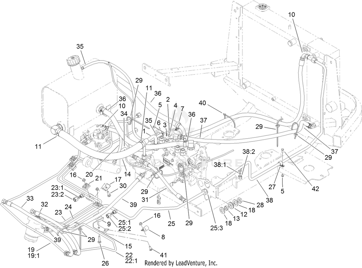 Hydraulic Tube and Hose Assembly