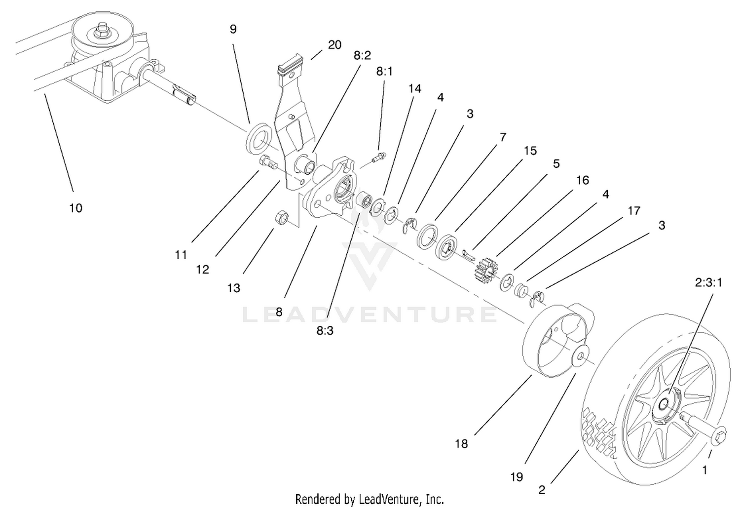 Rear Axle Assembly