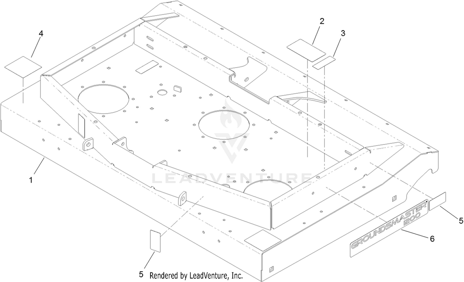 Deck Assembly No. 138-9026