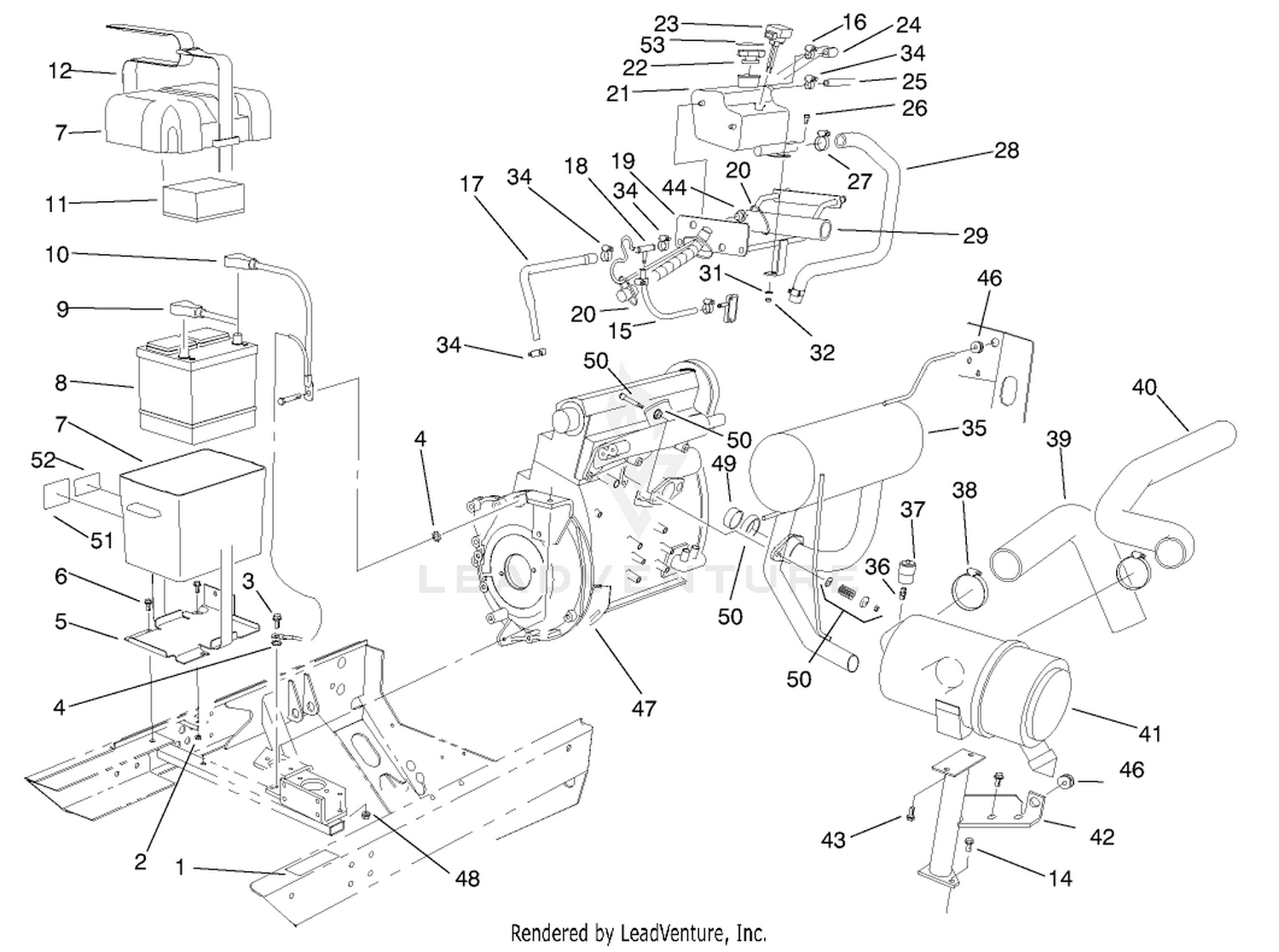 Engine Components Assembly