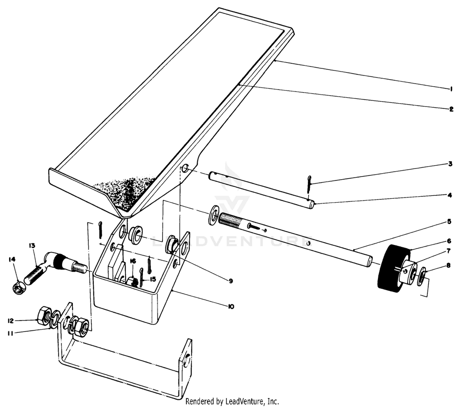 Traction Pedal Assembly