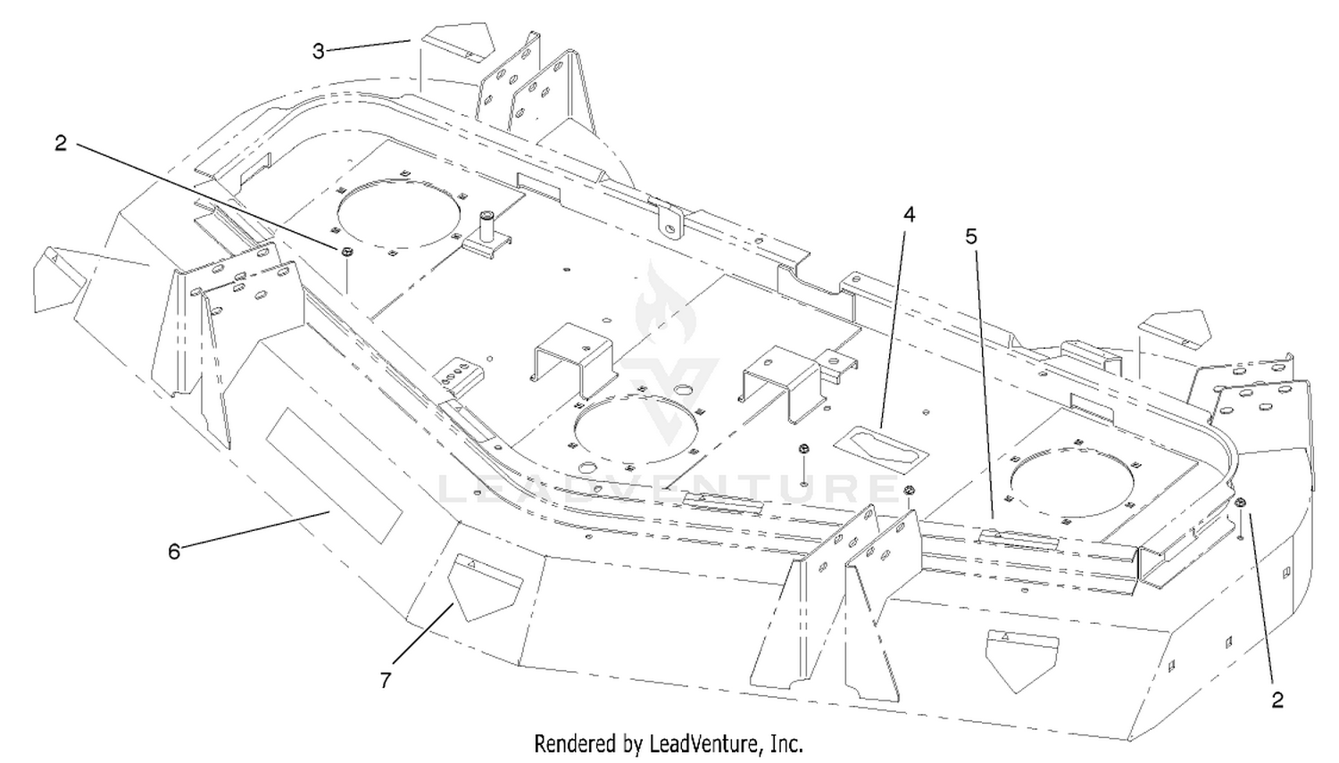 Deck Assembly No. 93-9340