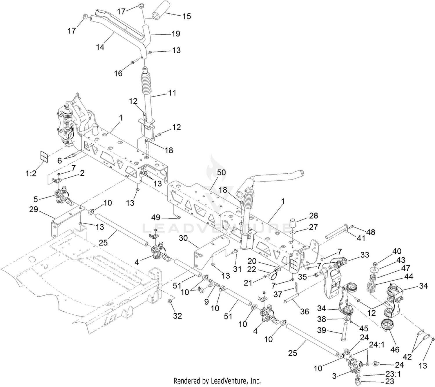 Center Boom Assembly
