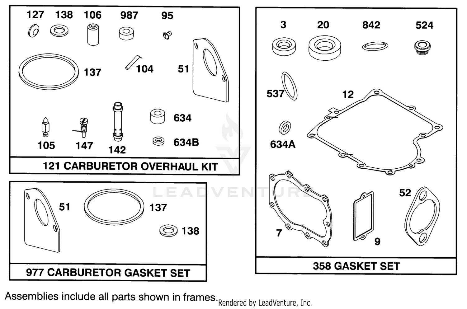 Engine Briggs  Stratton Model 286707-0452-01 8