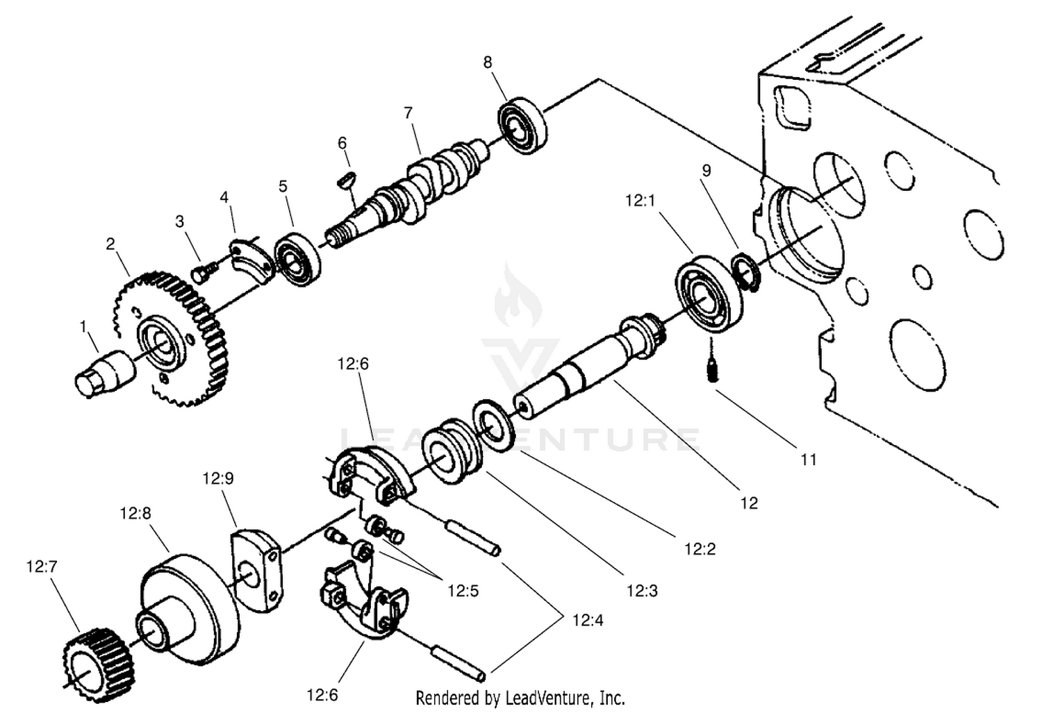 Fuel Camshaft Assembly