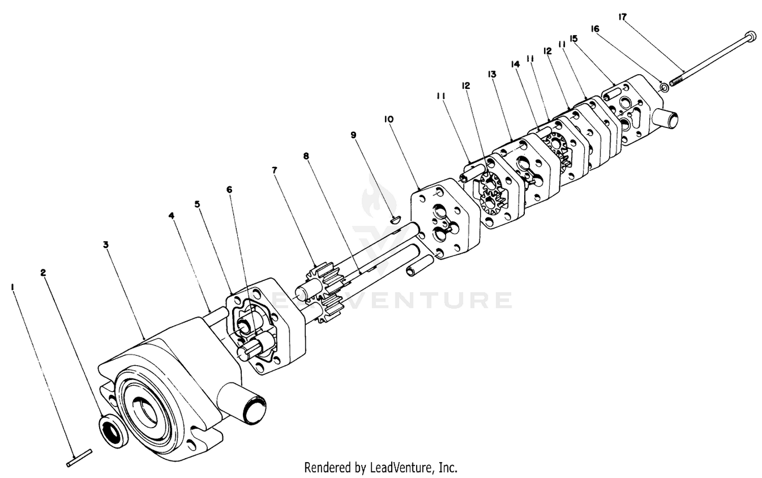 No. 36-7500 Traction Pump
