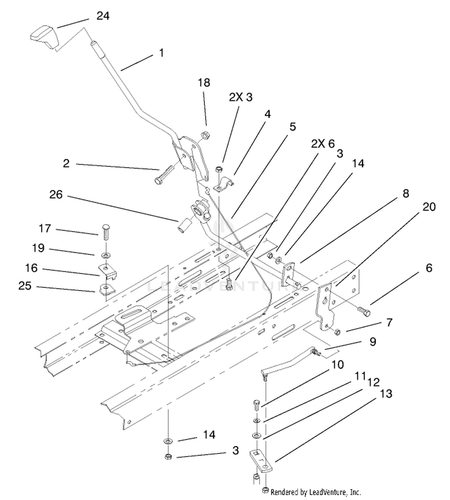 Shifting Components Assembly