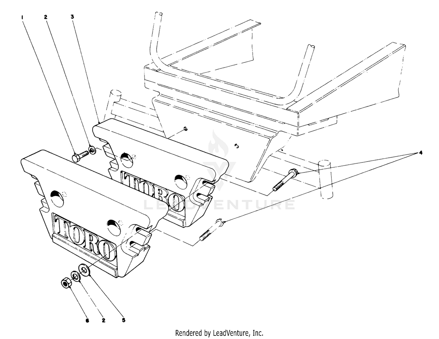 Rear Weight Kit Model No. 24-5780 (optional)