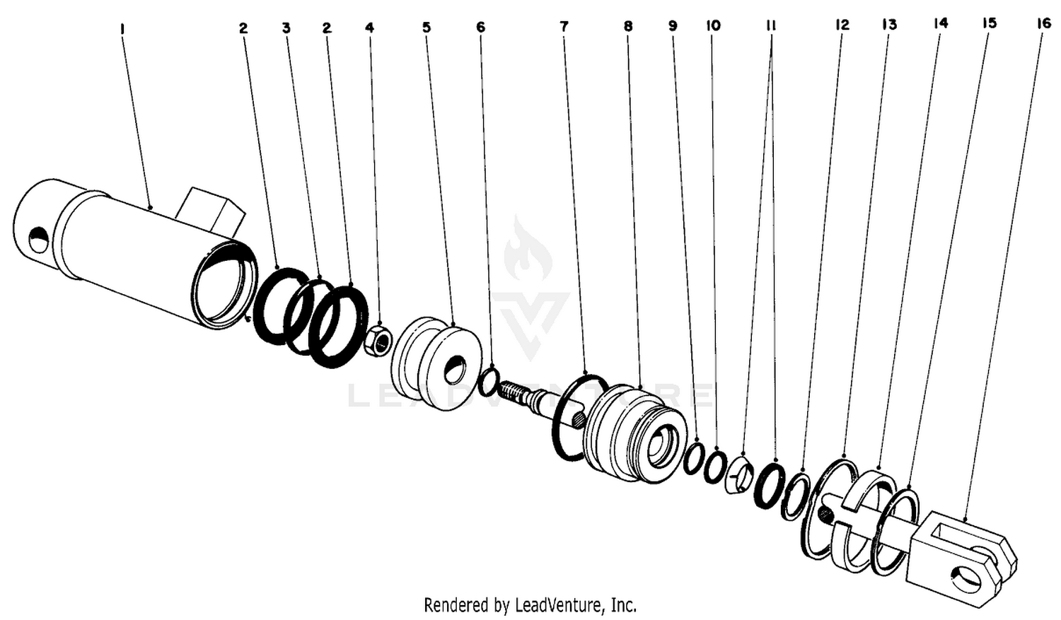 Hydraulic Cylinder (large Bore)