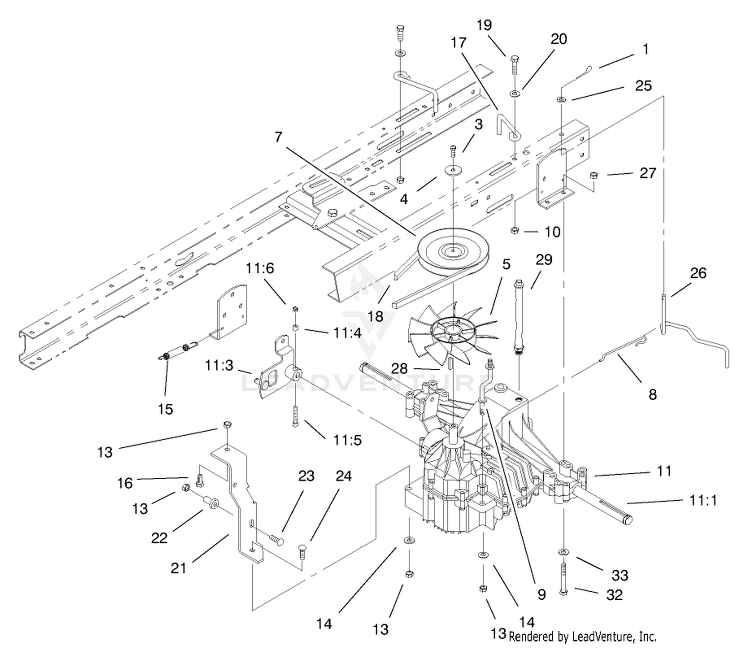 Hydro Transaxle Assembly