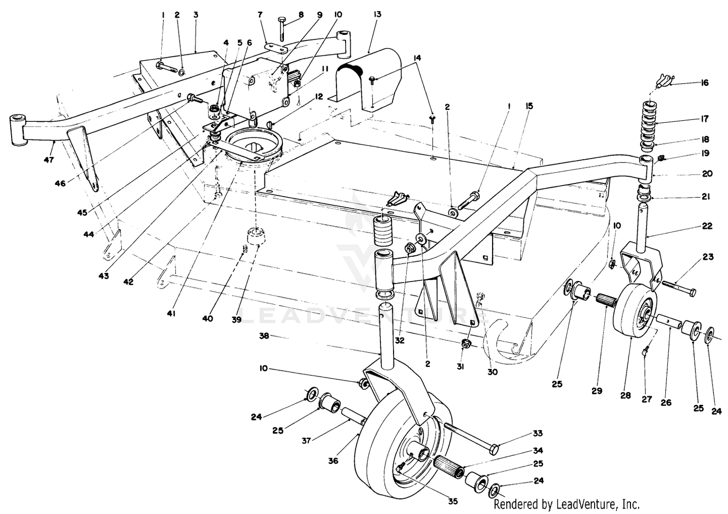Cutting Unit Model No. 30710 (continued)