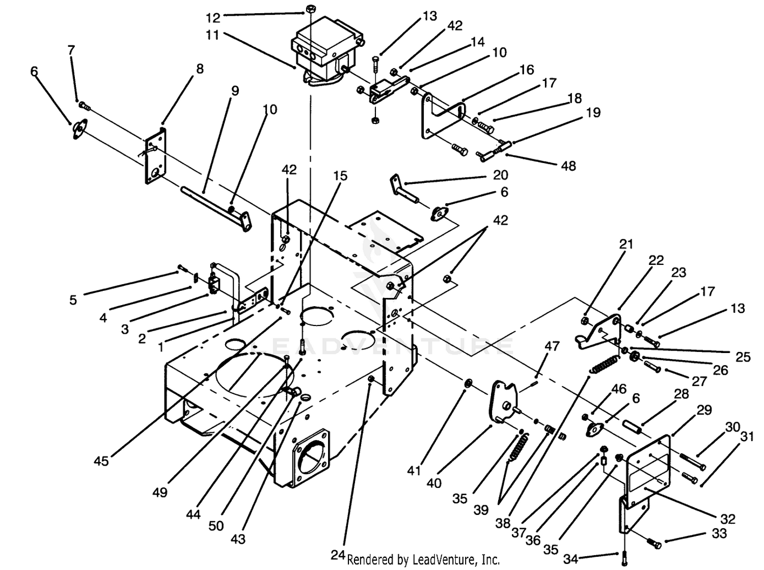 Hydraulic Pump  Linkage Assembly