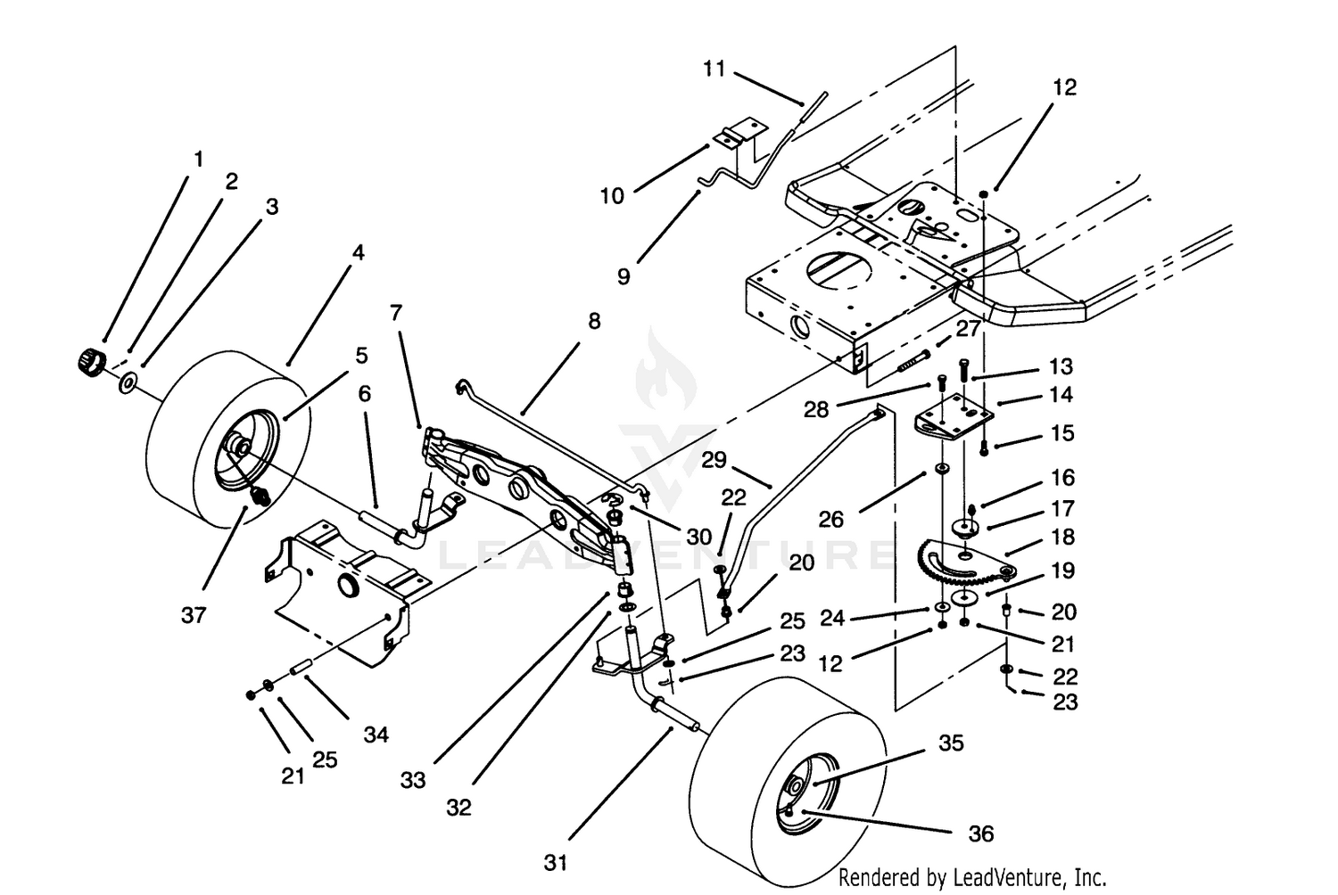 Front Axle Assembly