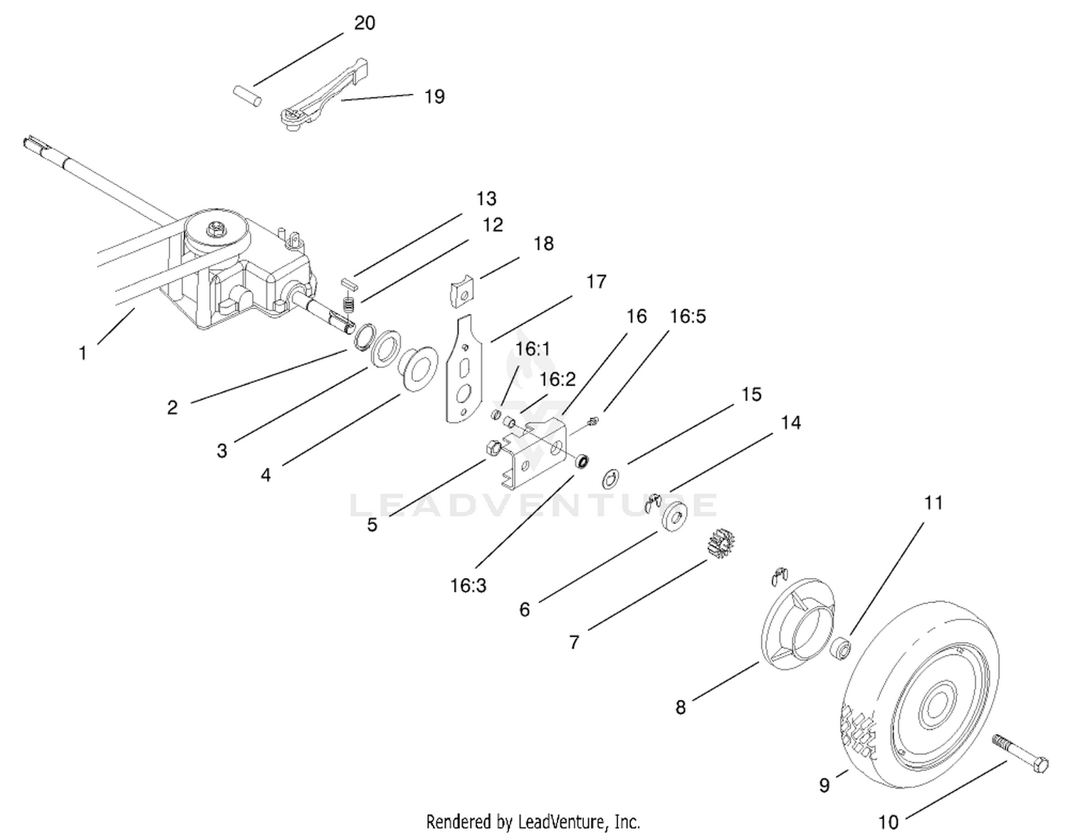 Rear Axle Assembly