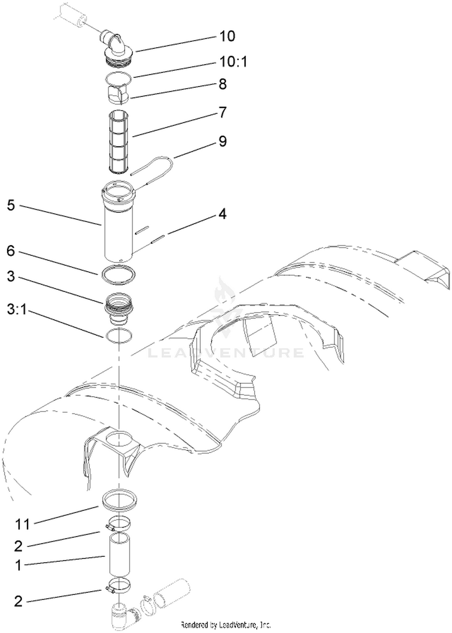 Filter Assembly No. 104-9154