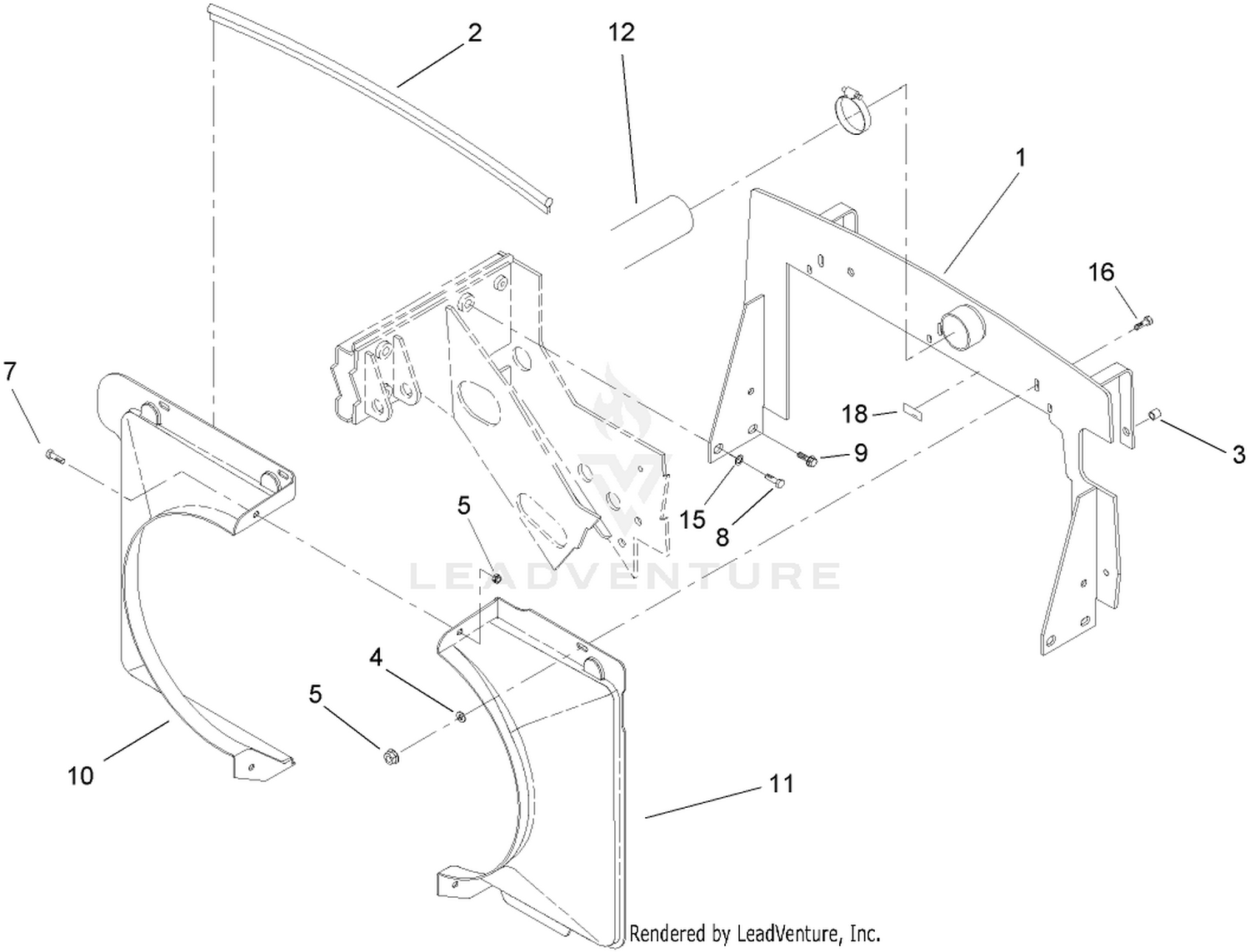 Radiator Support and Shroud Assembly