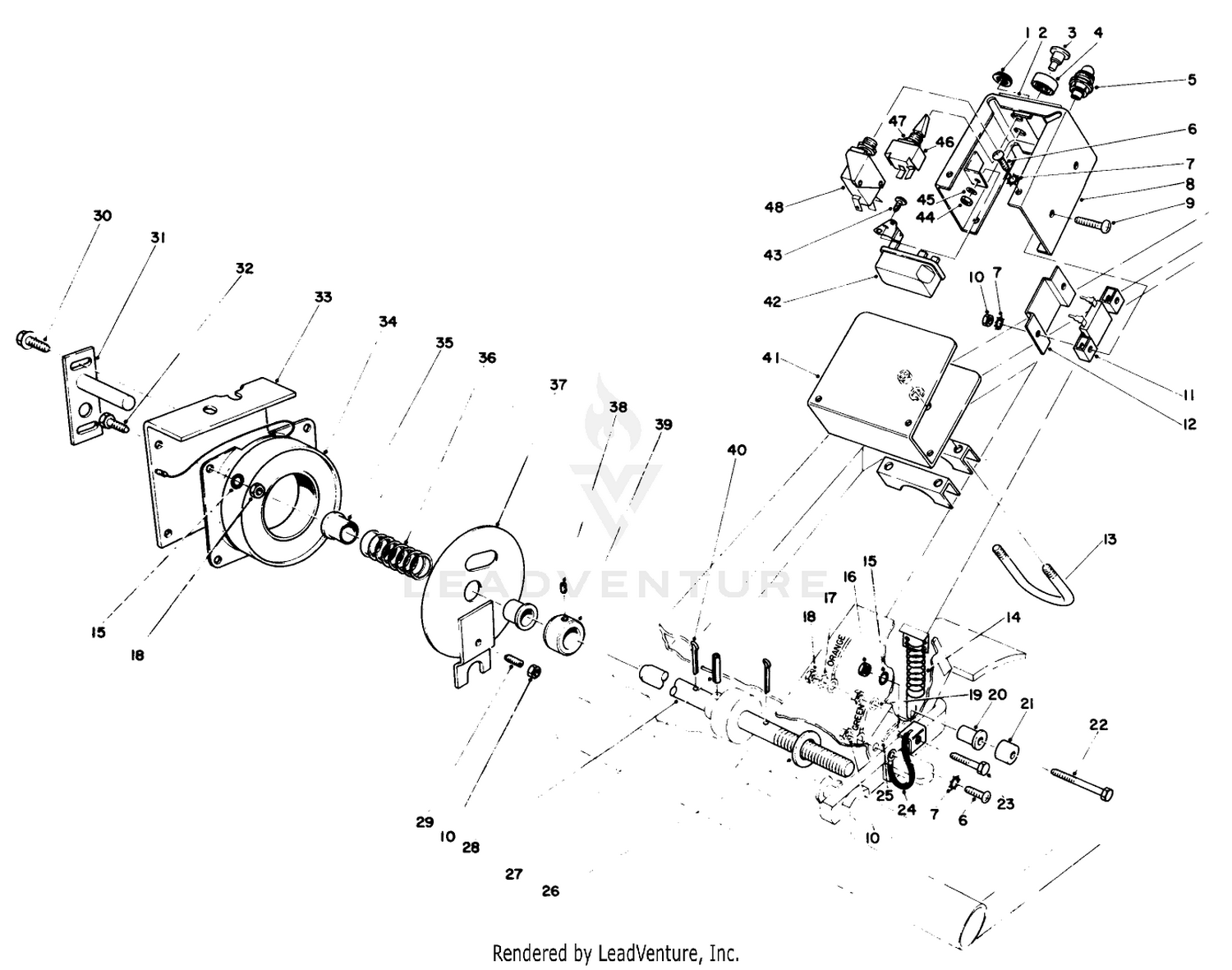 Cruise Control Kit Model No. 30777 (optional)