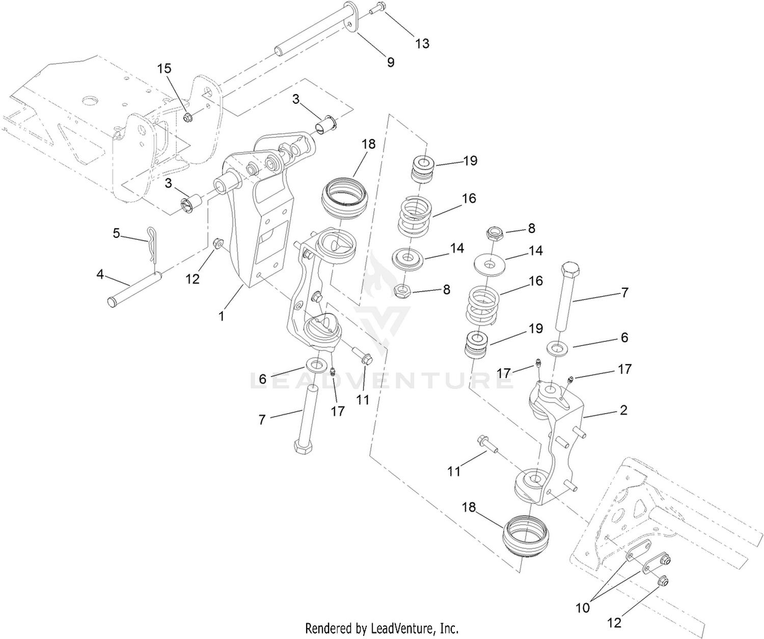 Boom Mounting Assembly