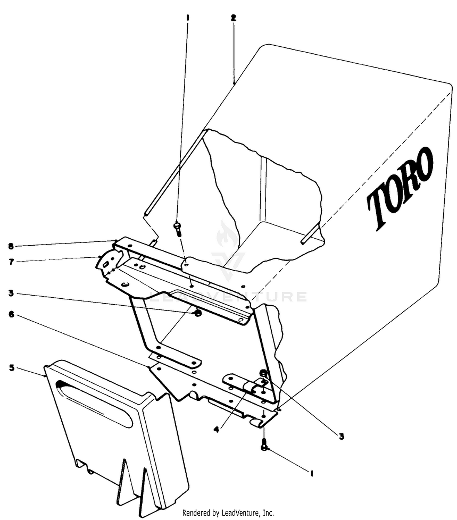 Grass Bag Assembly