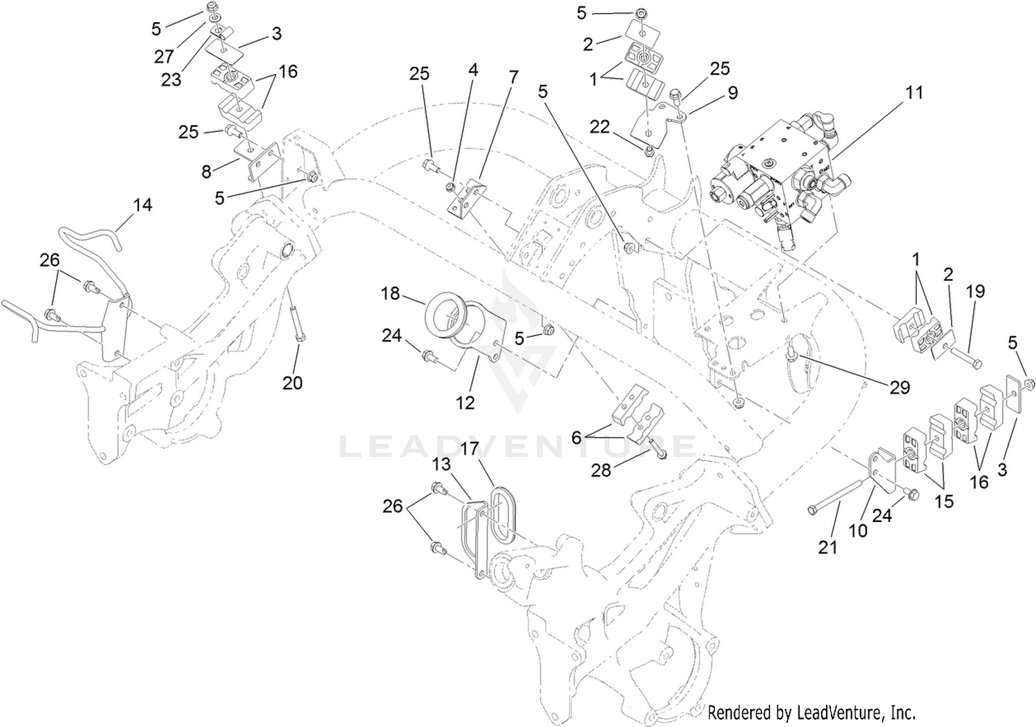 Hydraulic Mow Assembly