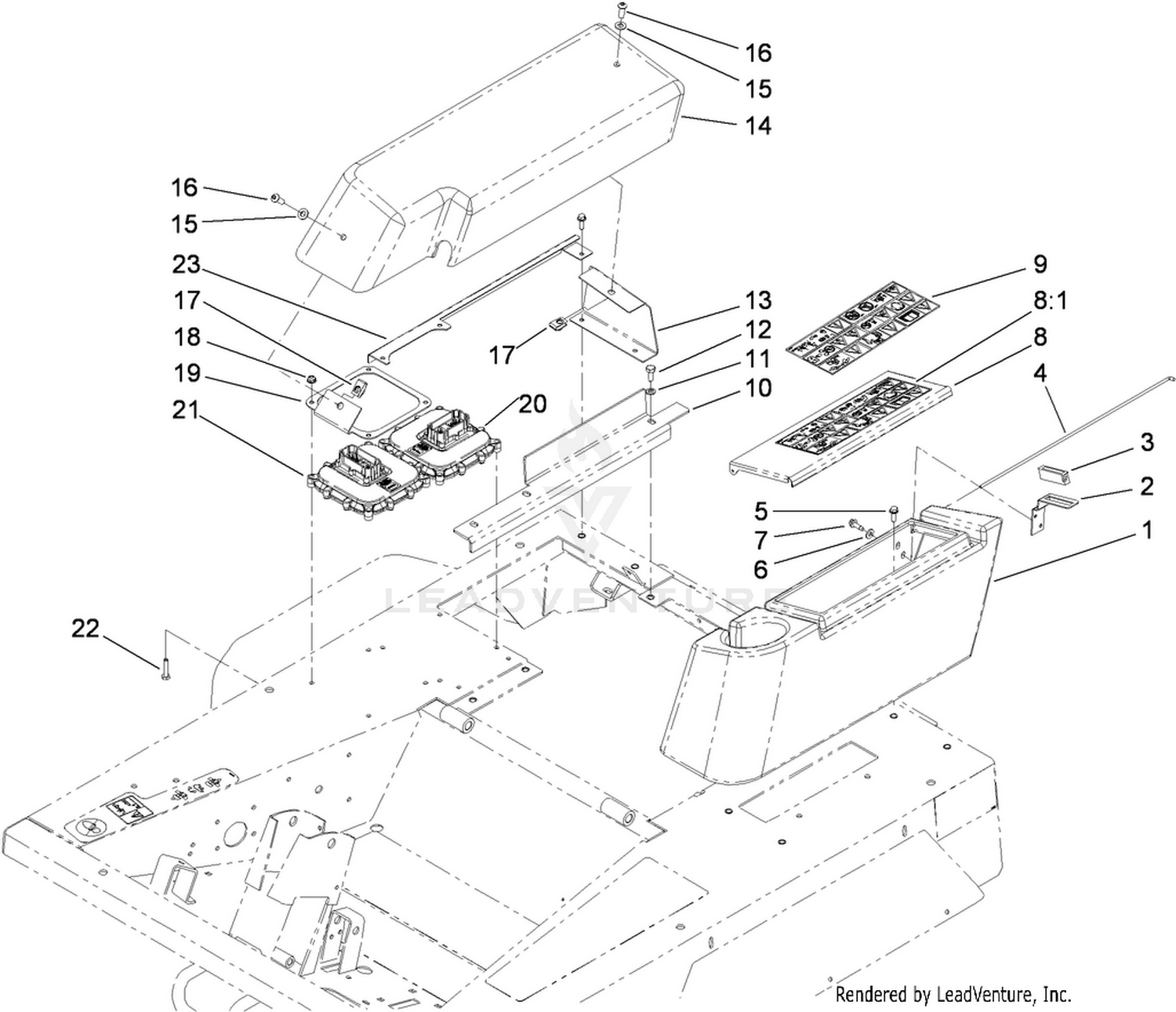Controller and Tool Box Assembly