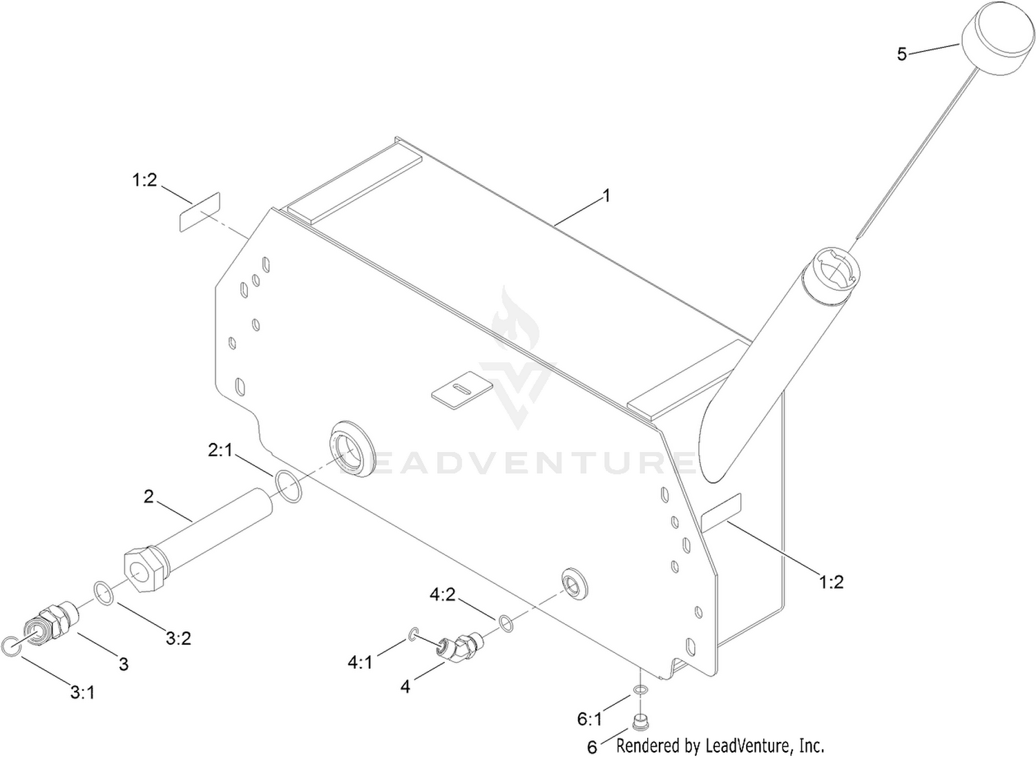 Hydraulic Tank Assembly No. 119-6913