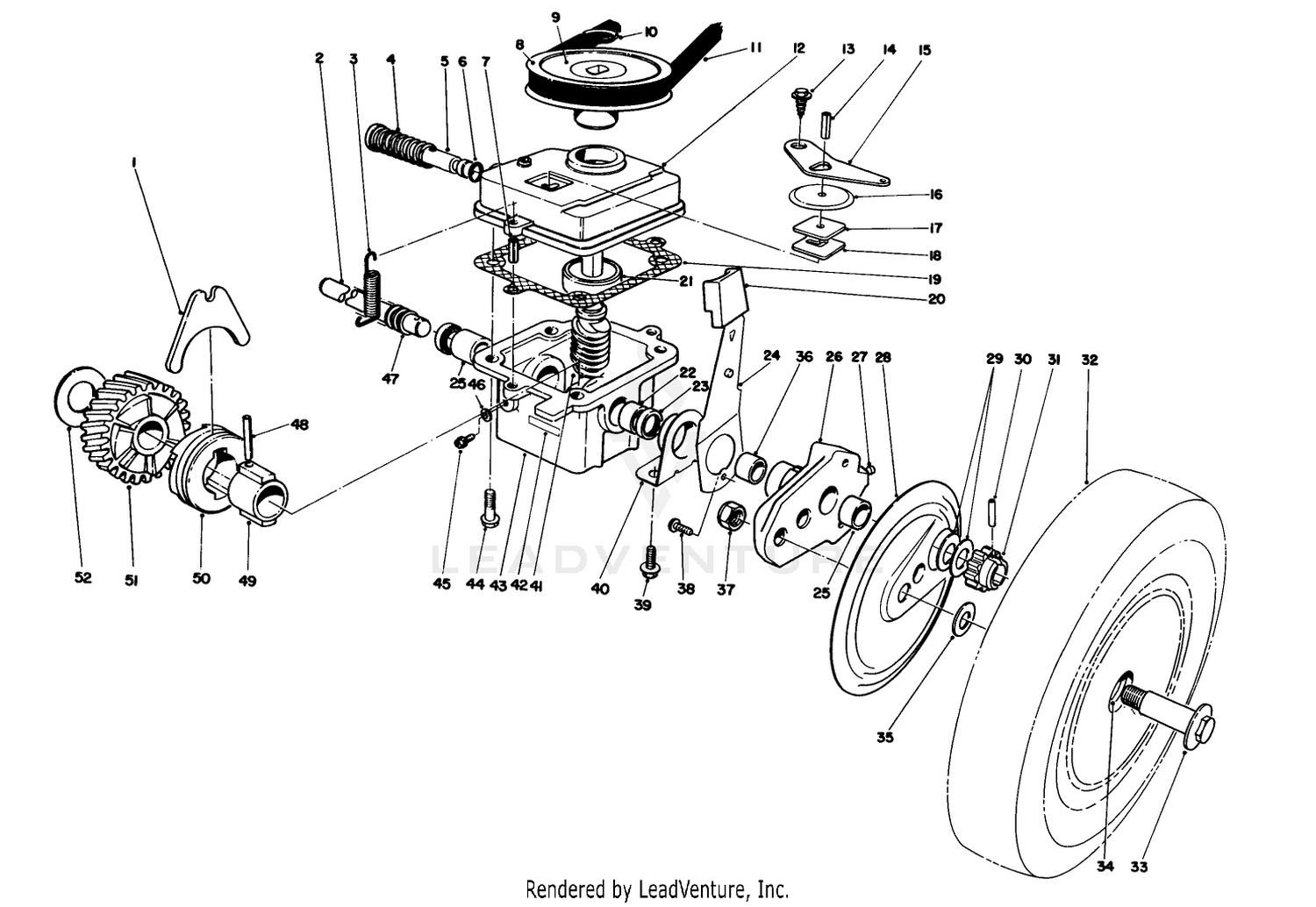 Gear Case Assembly