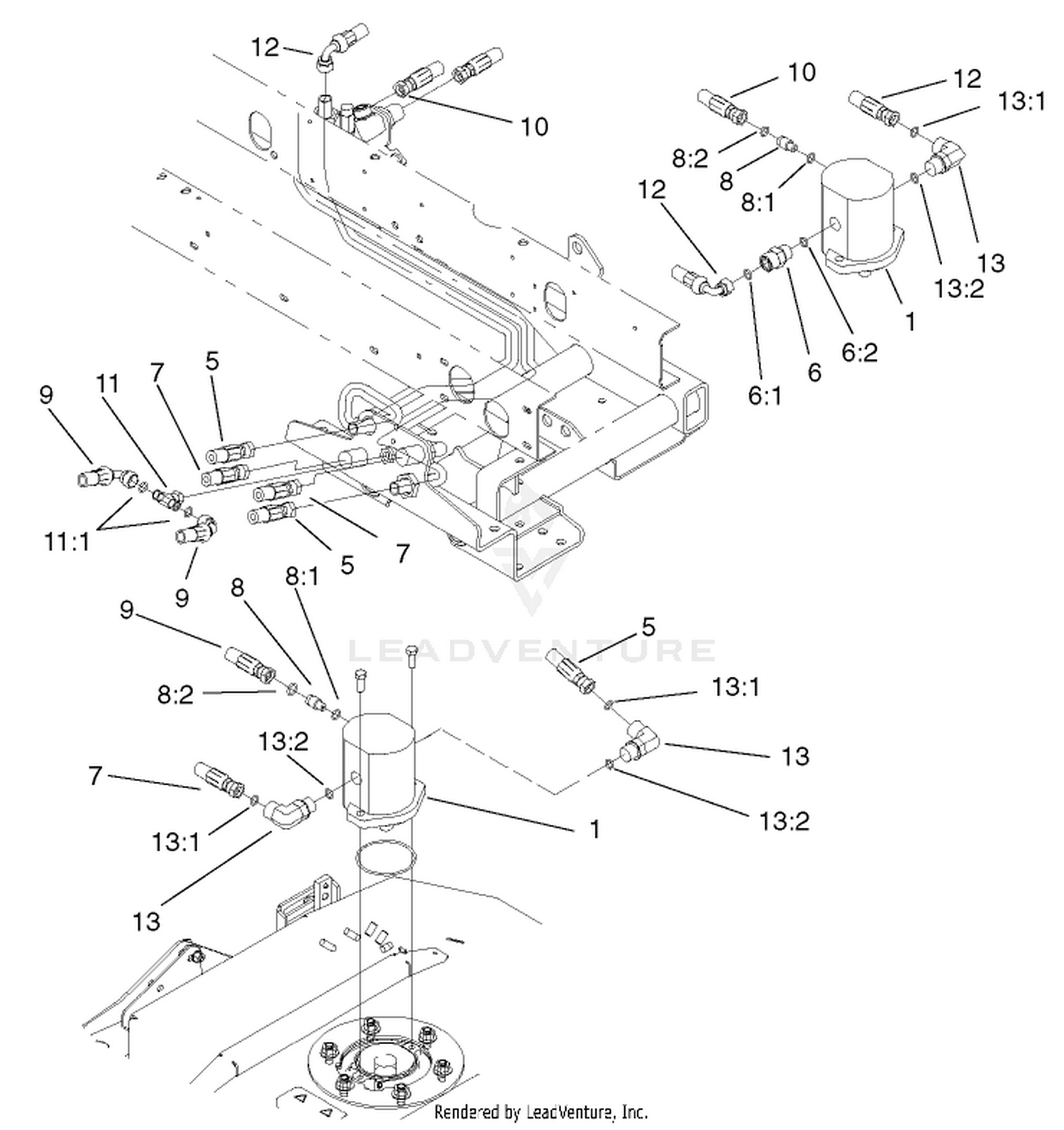 Deck Motor Assembly