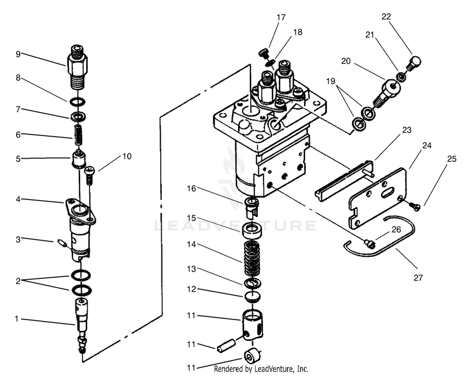 Injection Pump Assembly No. 98-9643