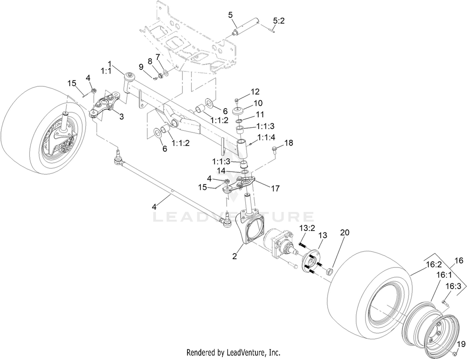 Rear Axle Assembly