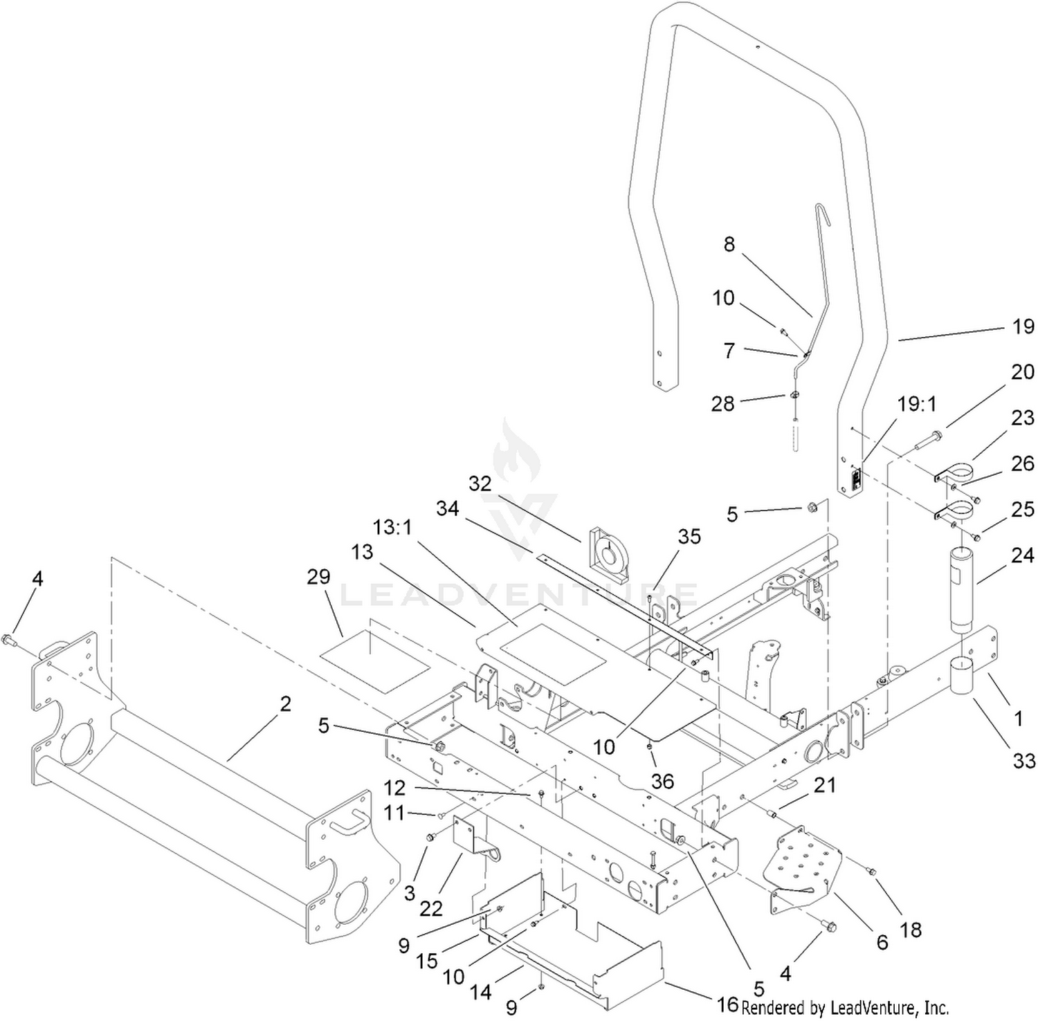 Frame and Platform Assembly