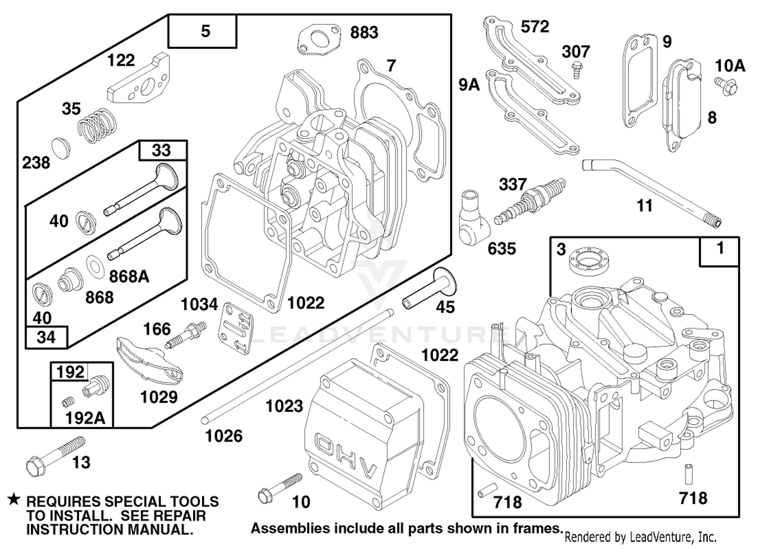 Assembly diagram