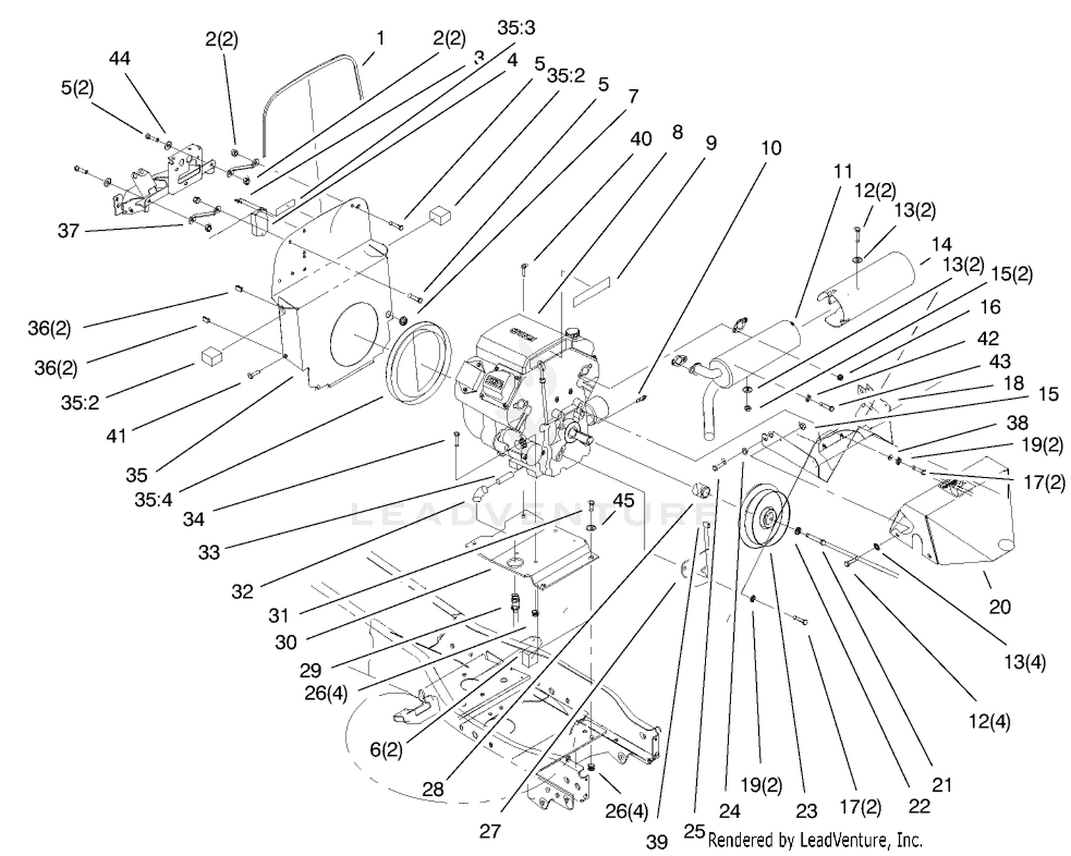 Air Cooled Engine Assembly