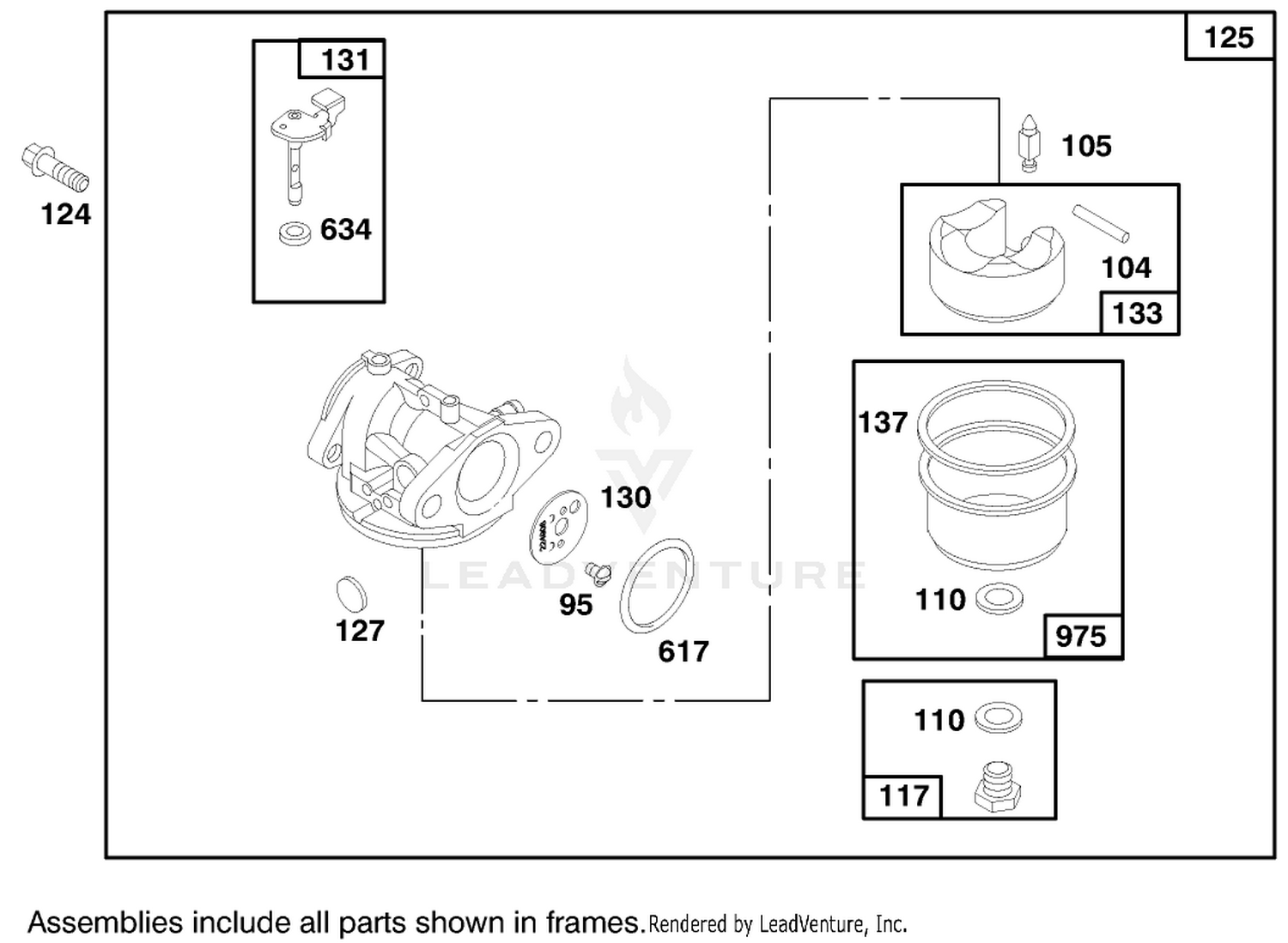 Engine Briggs  Stratton Model 12h802-0658-01 3