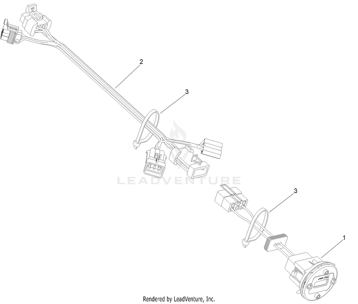Wireless Hour Meter Assembly No. 115-2833