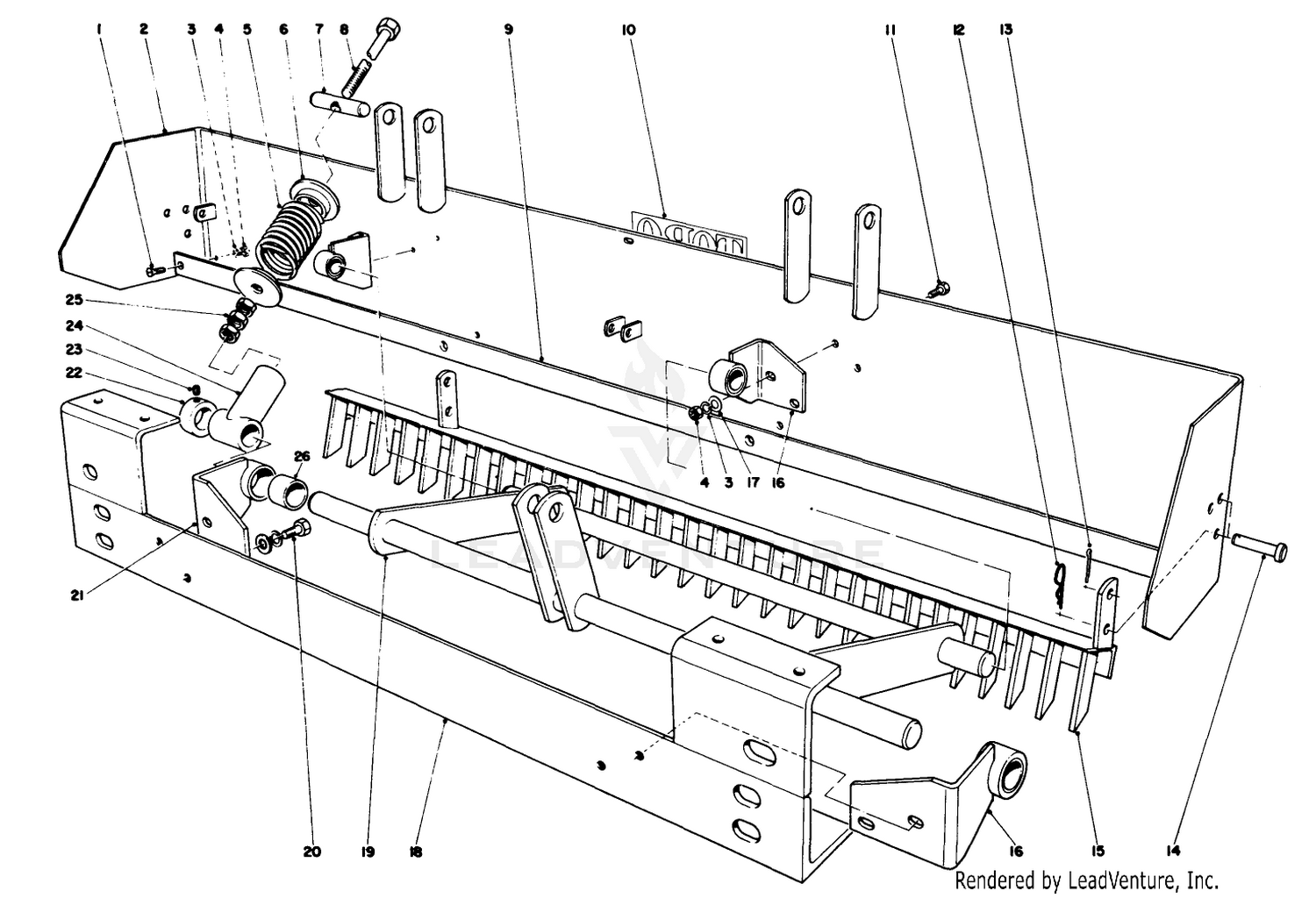 Finish Grader Kit Model No. 08867 (optional)