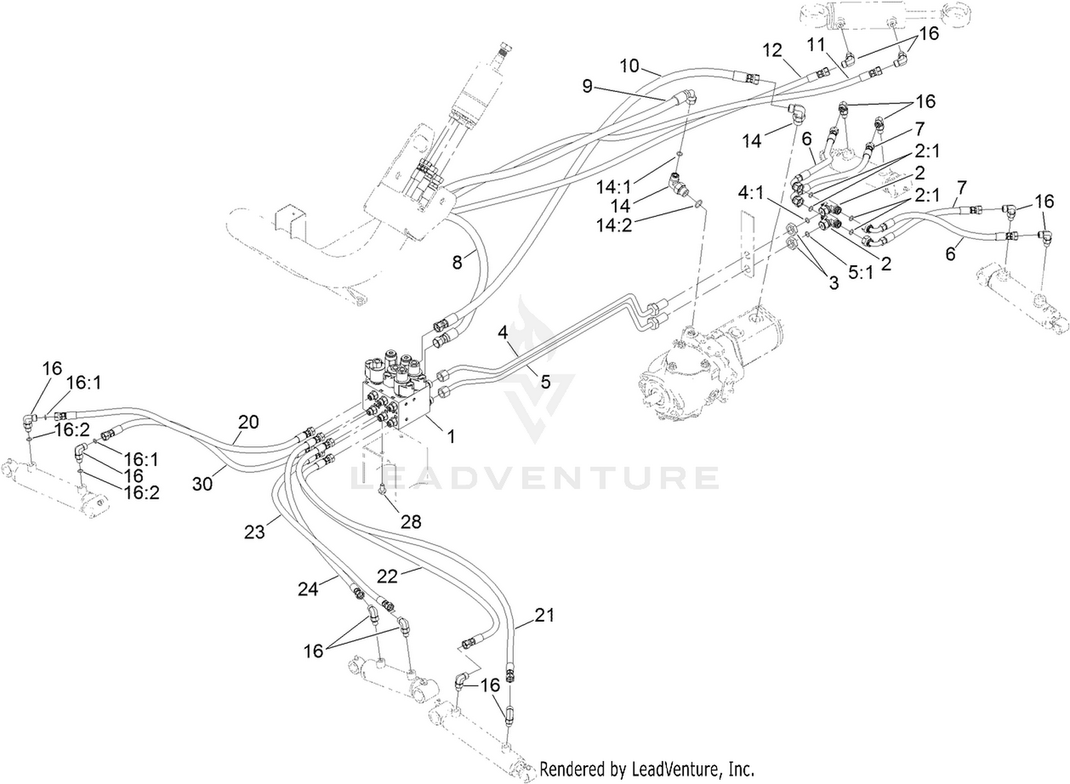 Lift Hydraulic Assembly