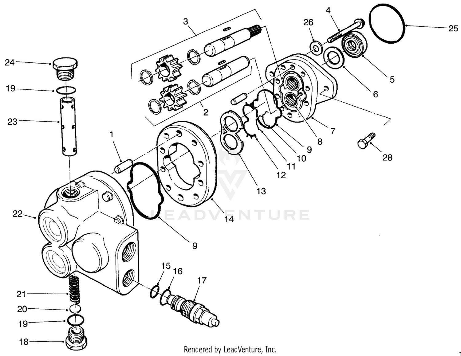 Gear Pump Assembly No. 92-7761