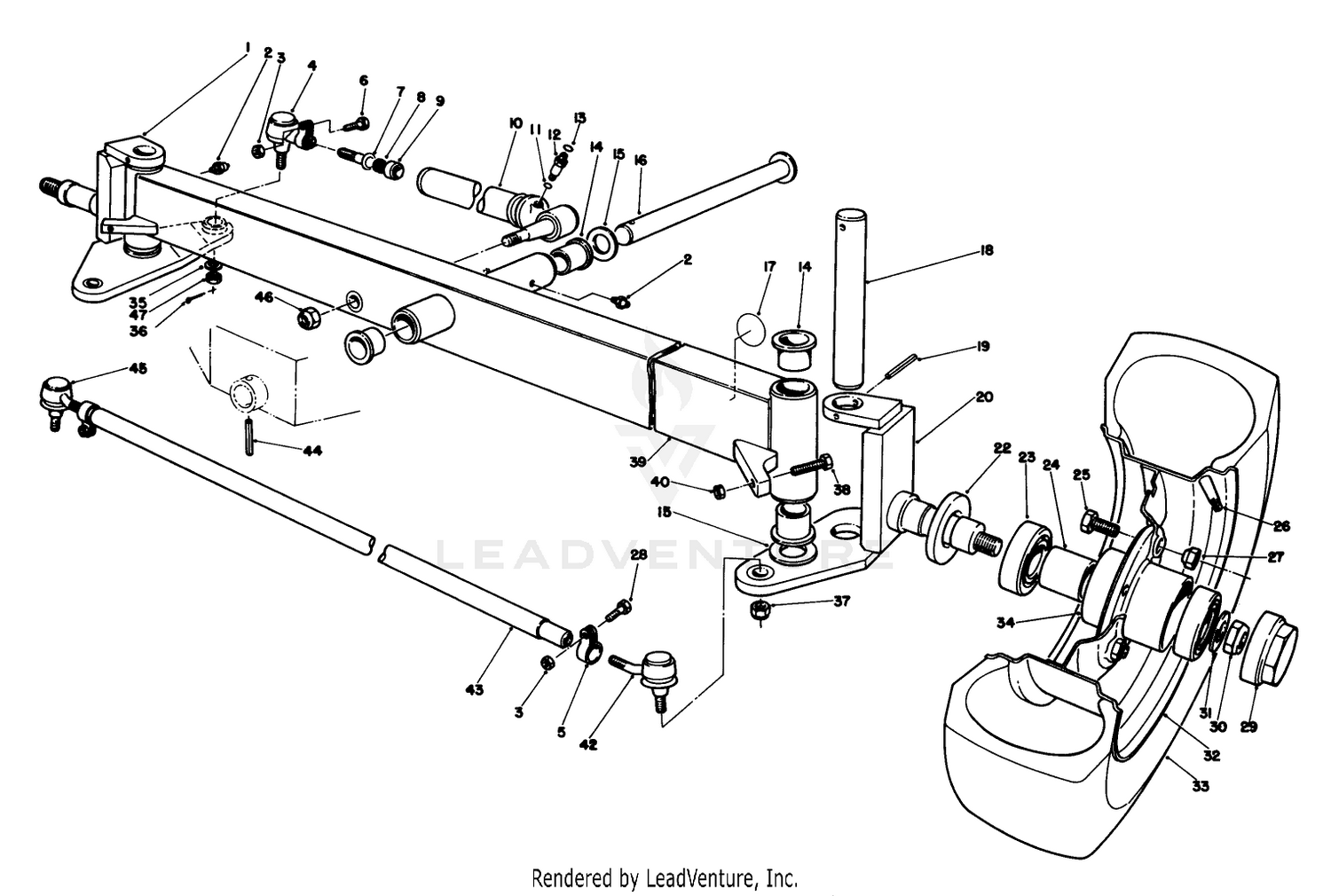 Steering Axle