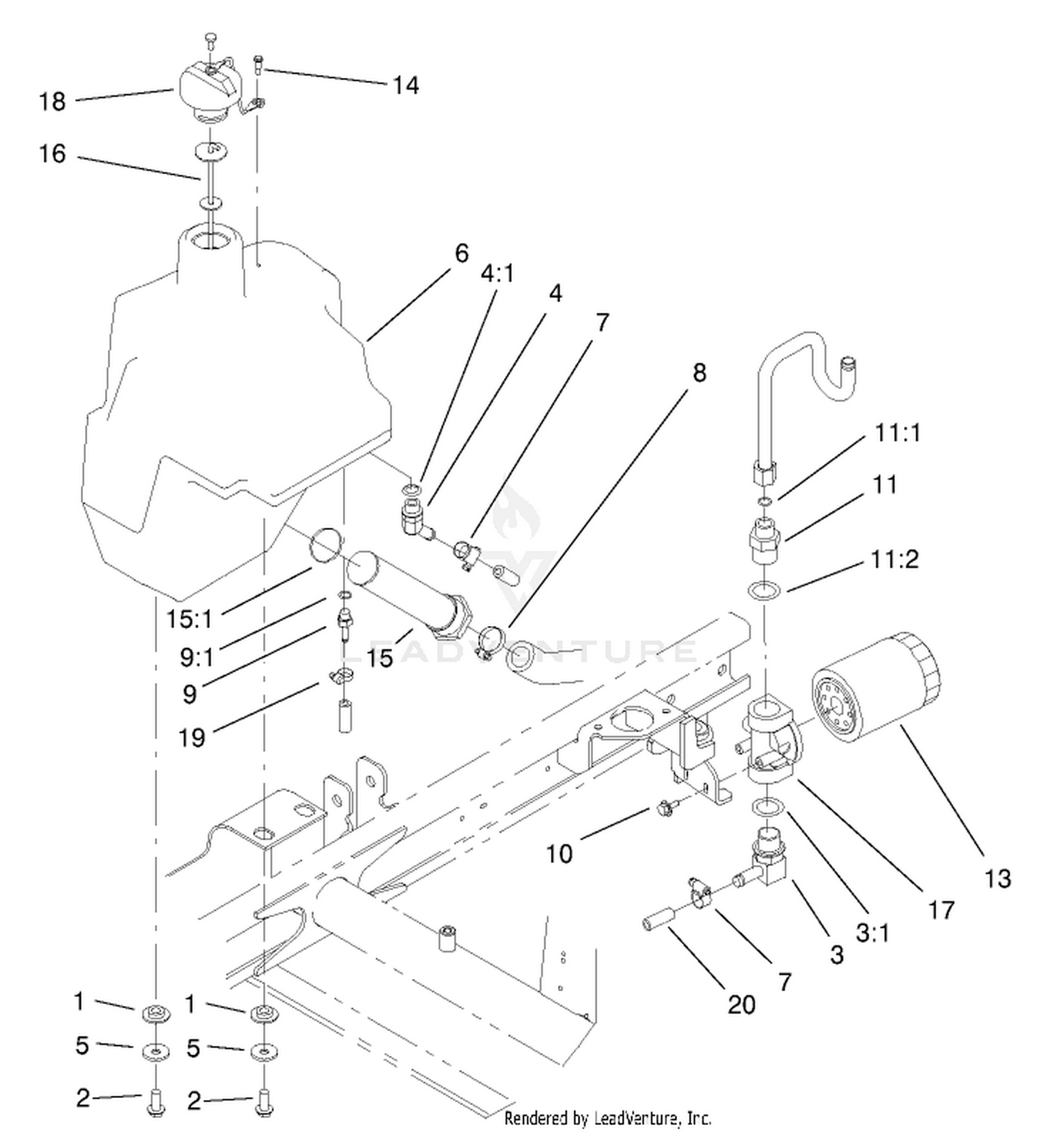Hydraulic Tank Assembly