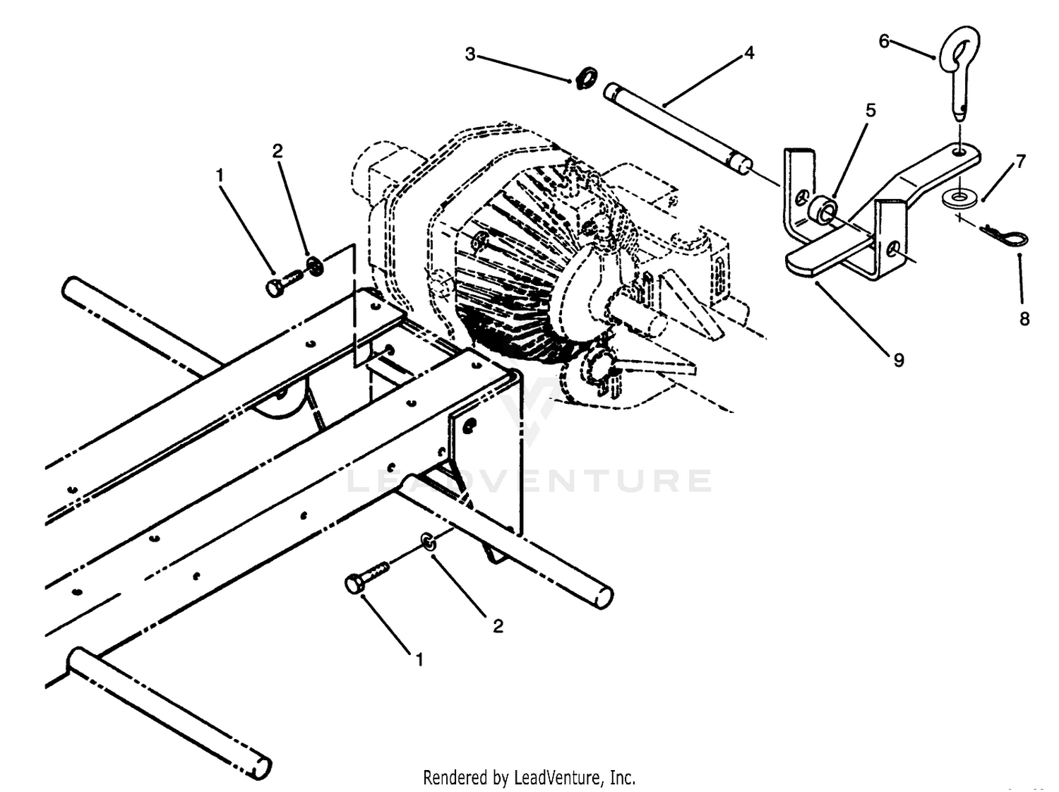 Rear Hitch Assembly
