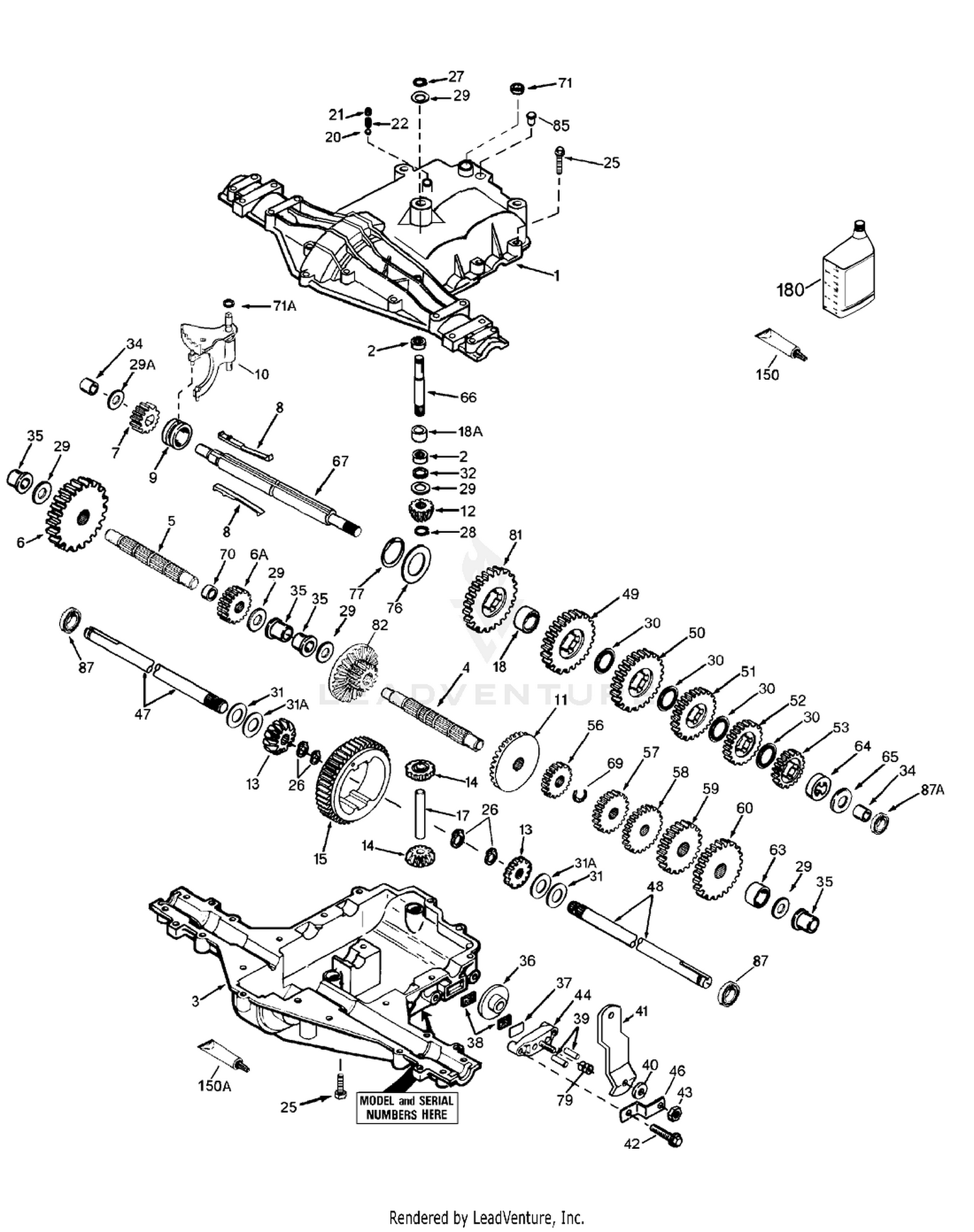 Peerless Transaxle Model Mst 205-509