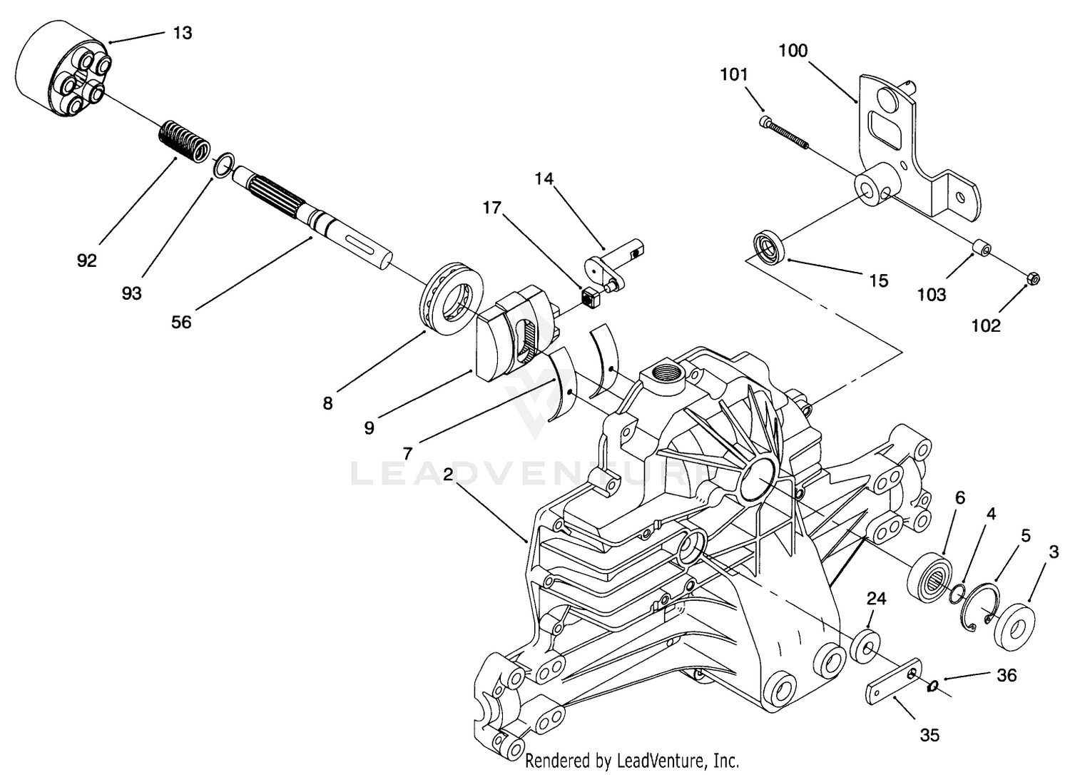 Hydro Transaxle Assembly